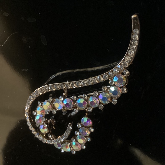 Vintage Rhinestone Hat Pin - Picture 3 of 4